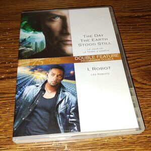 The Day the Earth Stood Still / I, Robot Double Feature (DVD, 2010, Canadian)